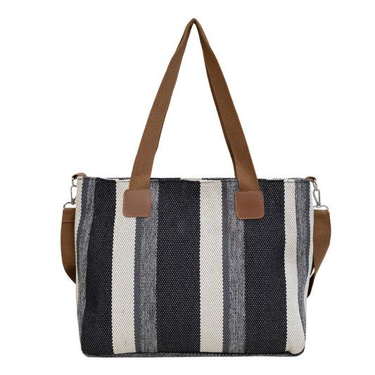 PLAID TOTE BAG