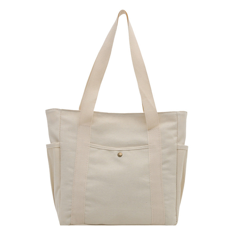 PLAIN CANVAS TOTEBAG
