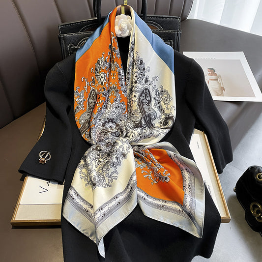 (90cm x 90cm) Silk Scarf