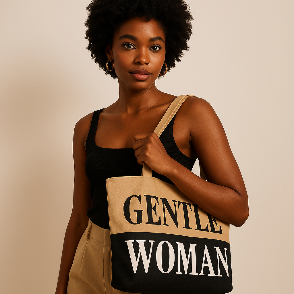 GENTLE WOMAN TOTE BAG