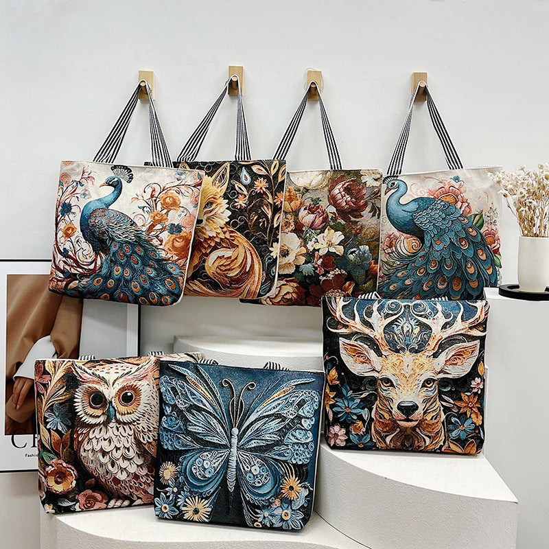 3D ANIMAL TOTE BAG