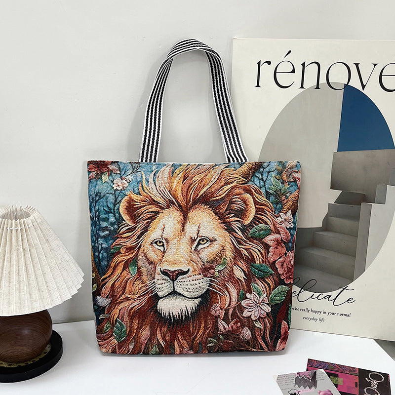 3D ANIMAL TOTE BAG