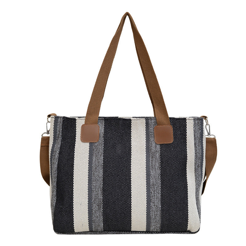 PLAID TOTE BAG