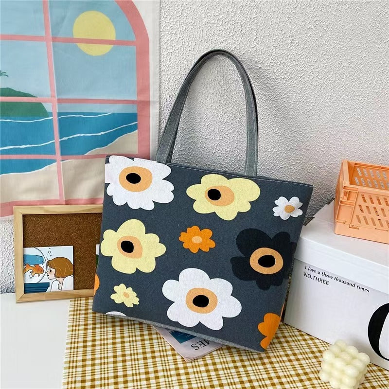 COLORFUL CANVAS TOTE BAG