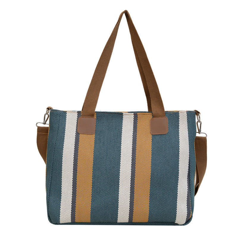PLAID TOTE BAG