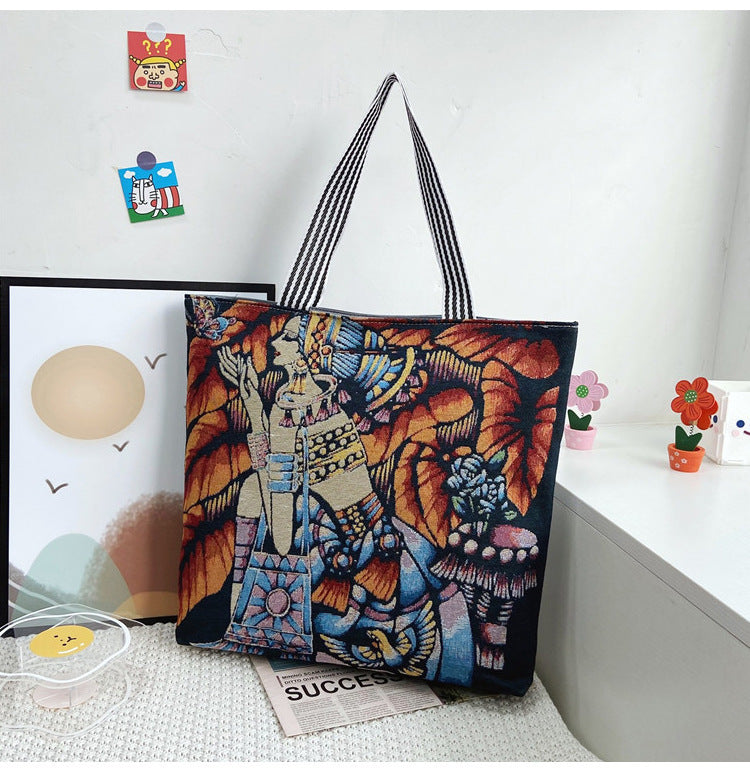 RETRO WOMEN DESIGN TOTE BAG