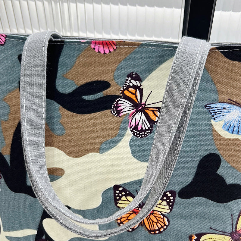 COLORFUL CANVAS TOTE BAG