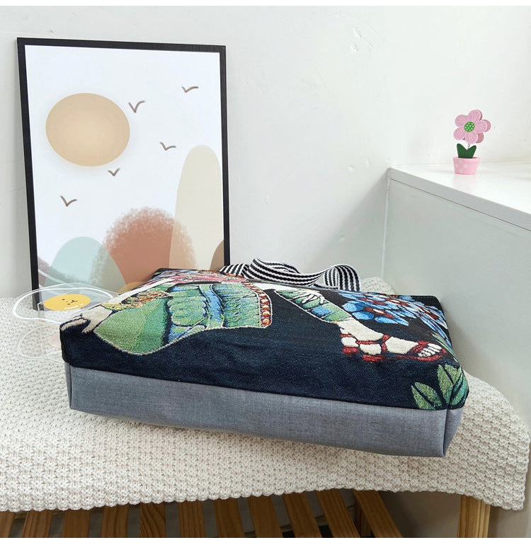 RETRO WOMEN DESIGN TOTE BAG