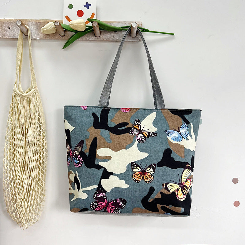 COLORFUL CANVAS TOTE BAG