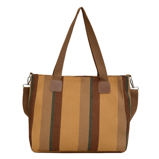 PLAID TOTE BAG
