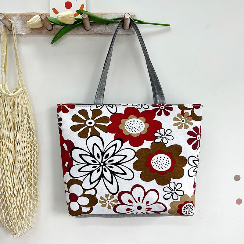COLORFUL CANVAS TOTE BAG
