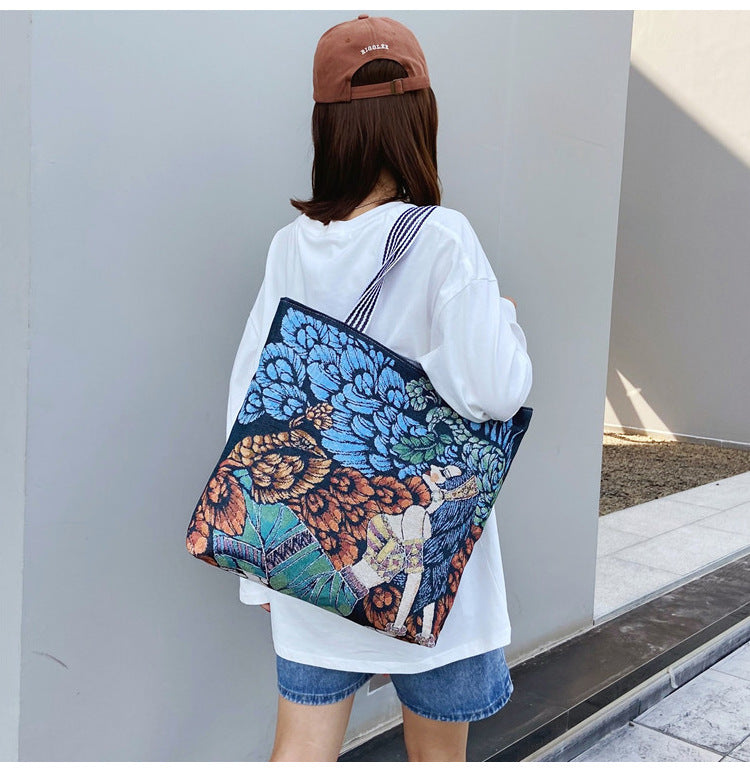 RETRO WOMEN DESIGN TOTE BAG