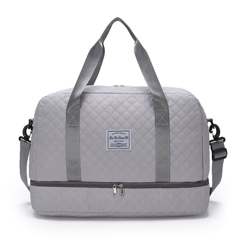 Rhombus Pattern  Travel Bag