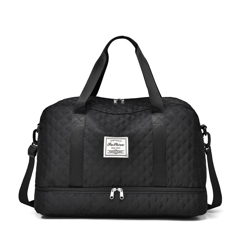 Rhombus Pattern  Travel Bag