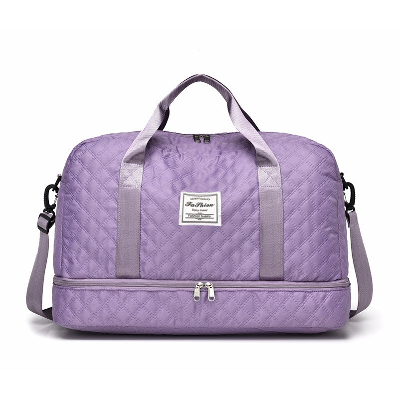 Rhombus Pattern  Travel Bag