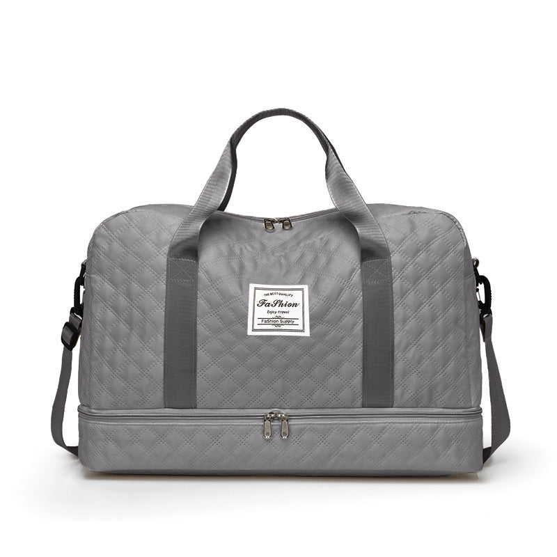Rhombus Pattern  Travel Bag