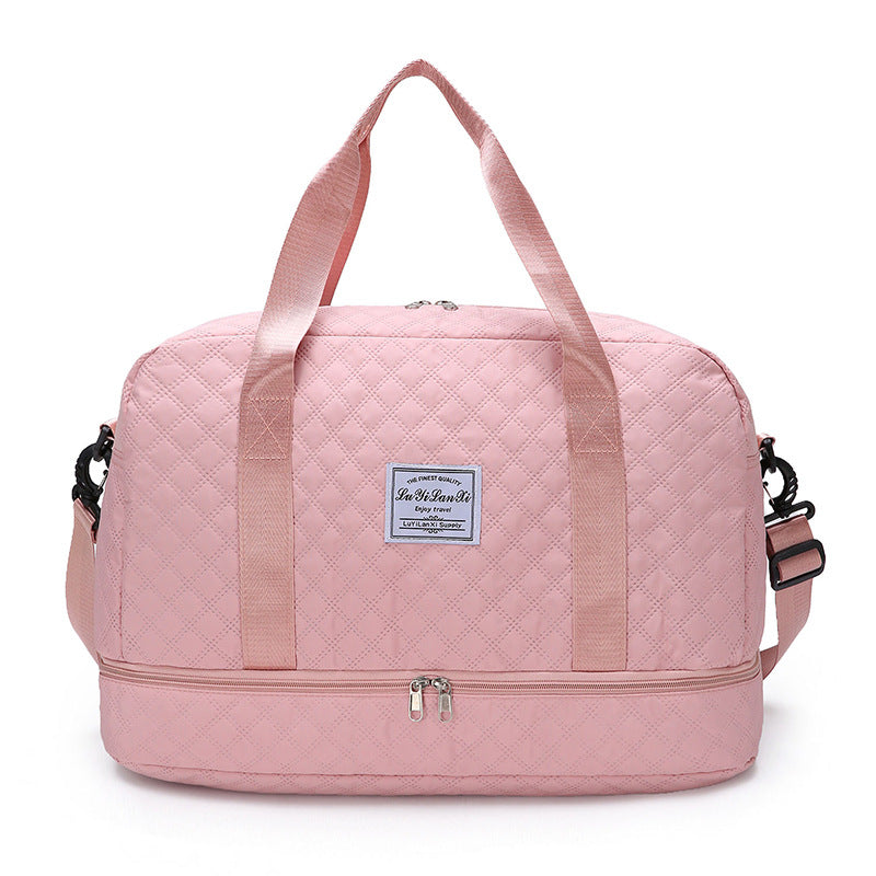 Rhombus Pattern  Travel Bag