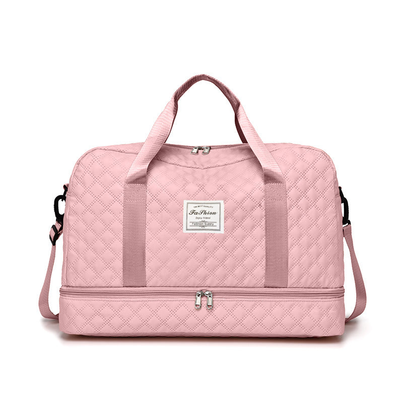 Rhombus Pattern  Travel Bag