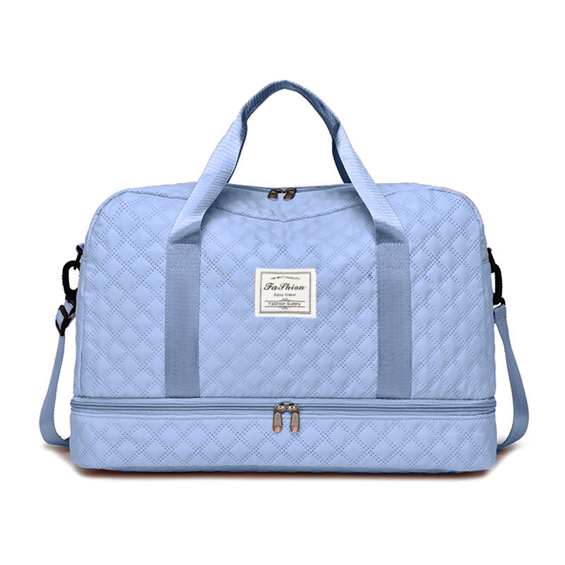 Rhombus Pattern  Travel Bag