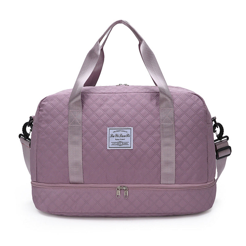 Rhombus Pattern  Travel Bag