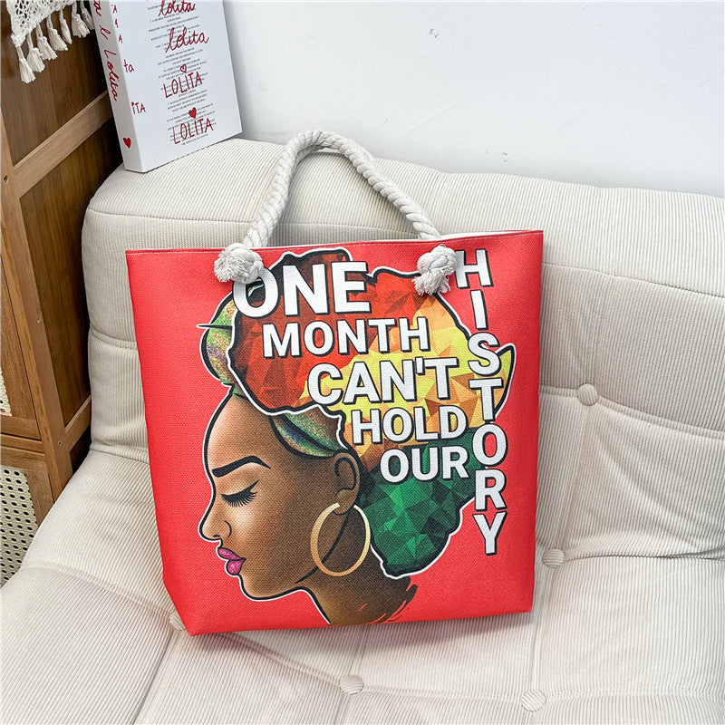 2. Rubina Large Tote Bag (Double Sided)