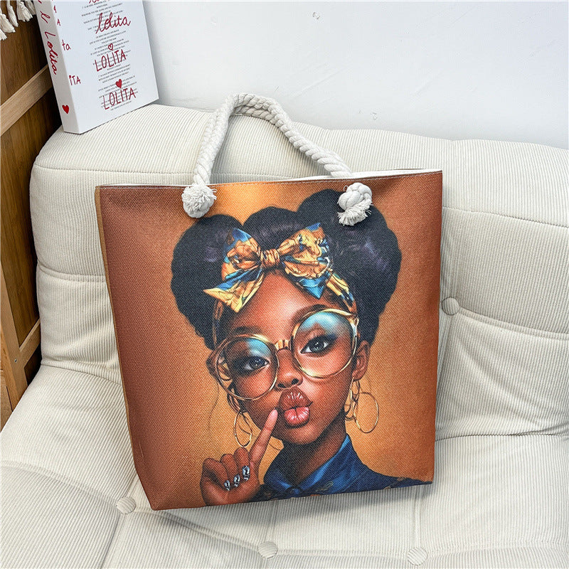 2. Rubina Large Tote Bag (Double Sided)