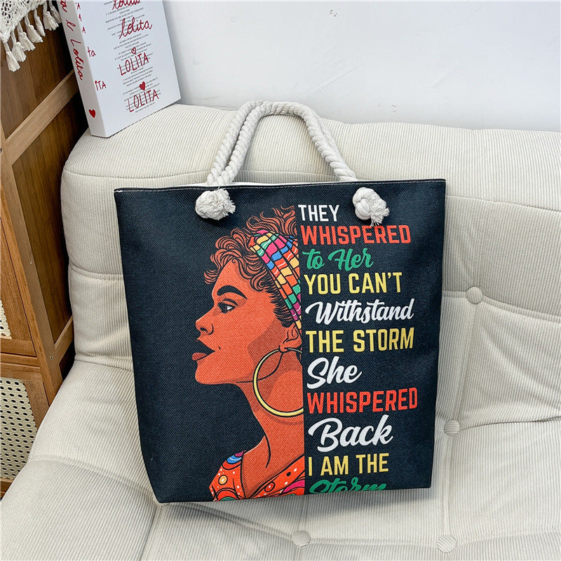 2. Rubina Large Tote Bag (Double Sided)