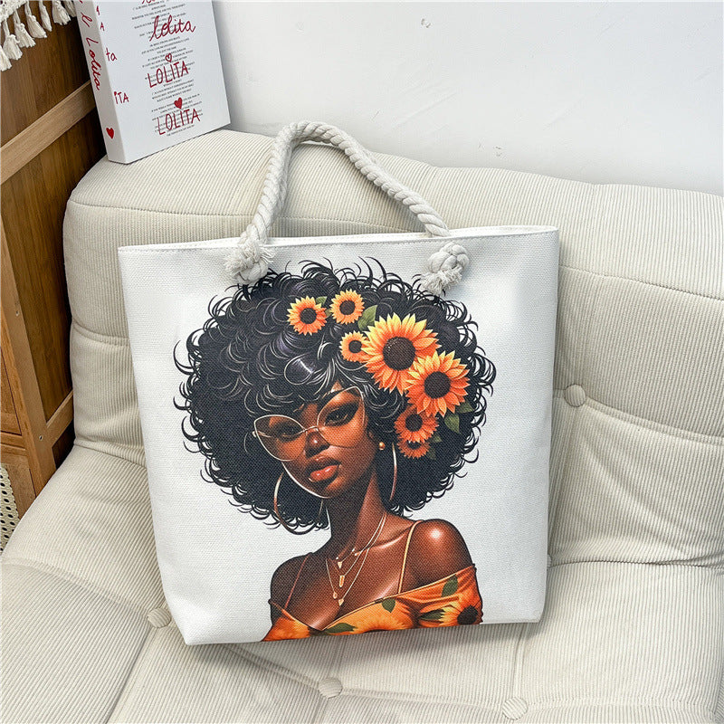 2. Rubina Large Tote Bag (Double Sided)