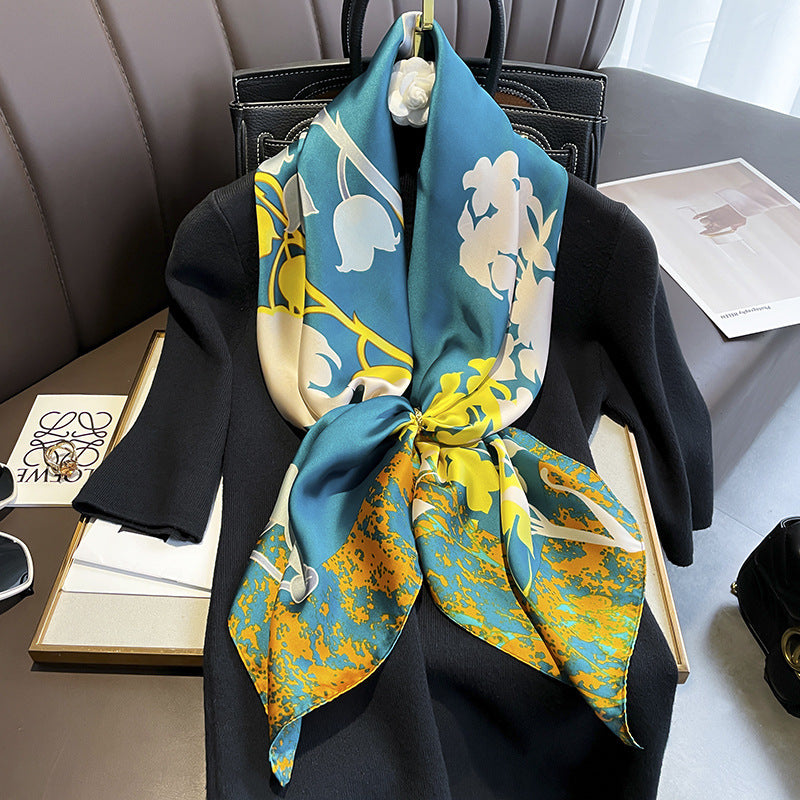 (90cm x 90cm) Silk Scarf