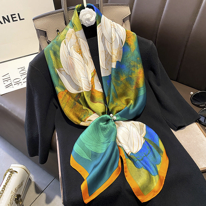 (90cm x 90cm) Silk Scarf