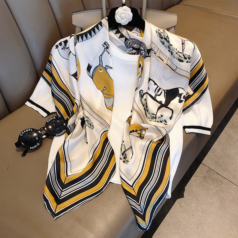 (90cm x 90cm) Silk Scarf