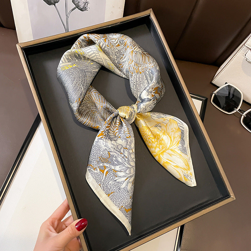 (70CM X 70CM) SILK SCARF GUAVA