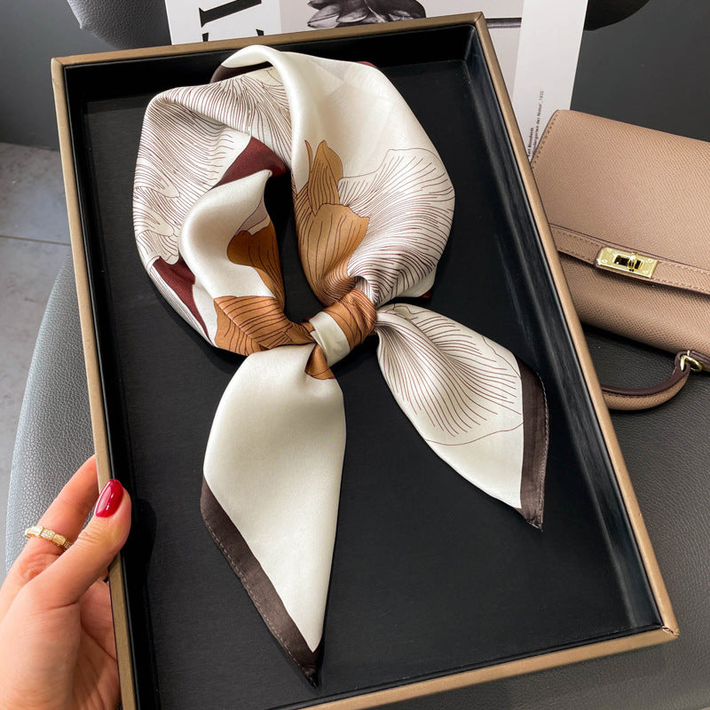 (70CM X 70CM) SILK SCARF GUAVA