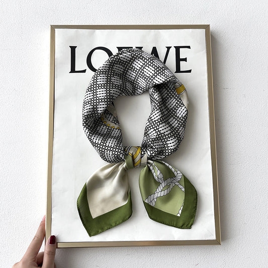 (70CM X 70CM) SILK SCARF