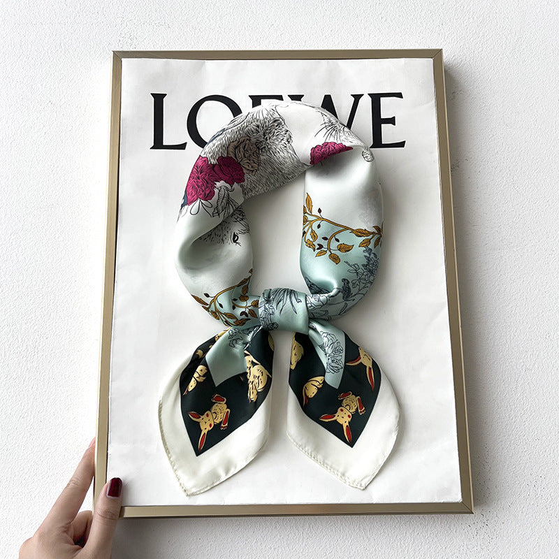 (70CM X 70CM) SILK SCARF