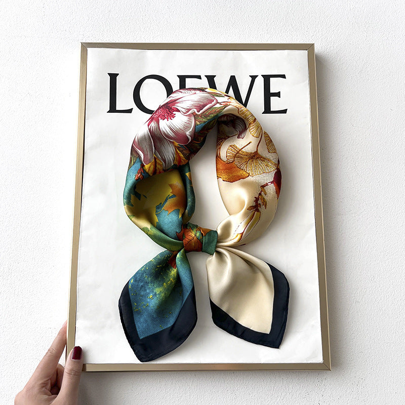 (70CM X 70CM) SILK SCARF
