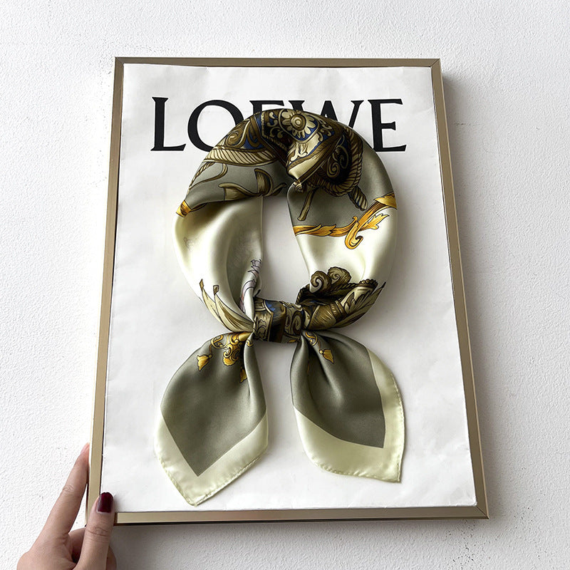 (70CM X 70CM) SILK SCARF