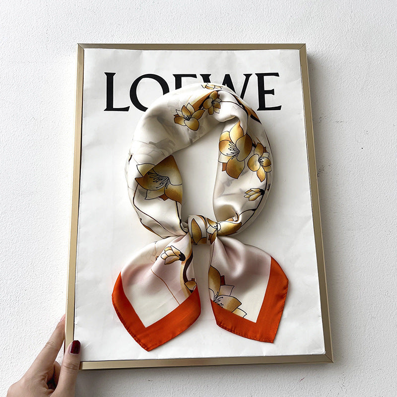 (70CM X 70CM) SILK SCARF