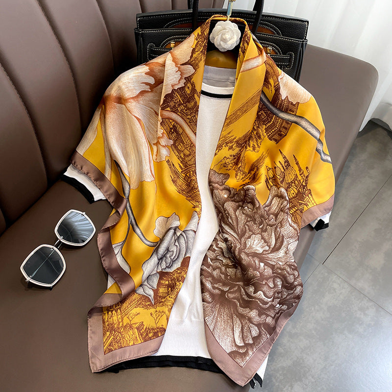 (90cm x 90cm) Silk Scarf