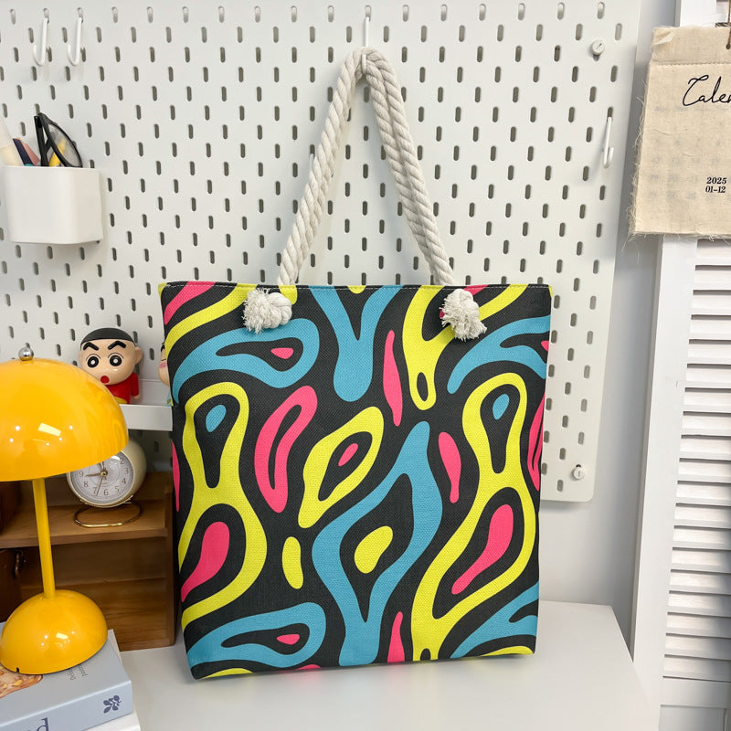 1. ABSTRACT DESIGN TOTE BAGS