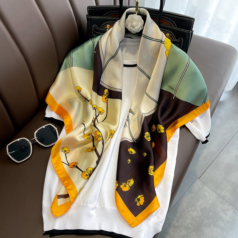 (90cm x 90cm) Silk Scarf